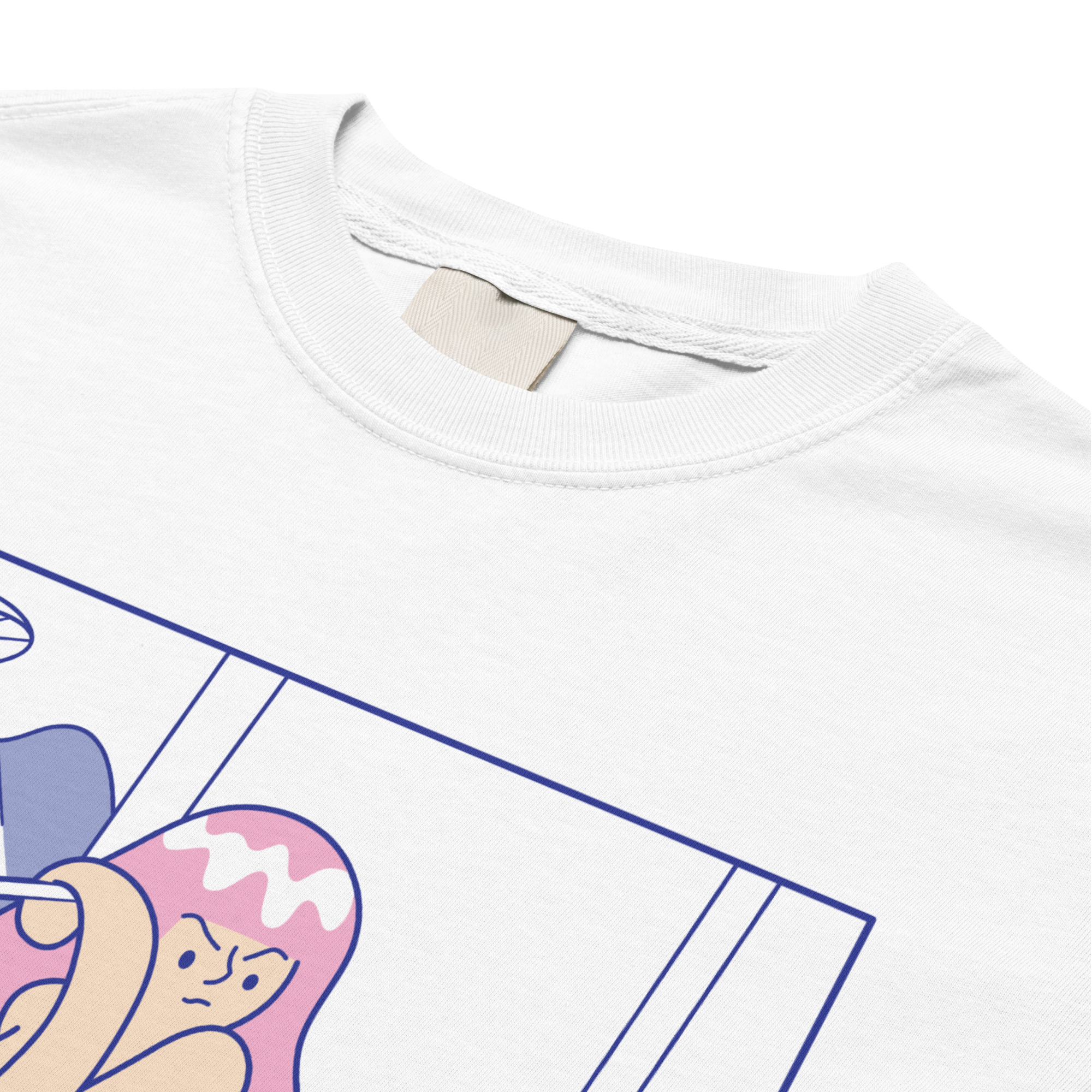 A GIRL AS BLUE AS THE OCEAN<br>Heavy Weight Tee - NEXT_ERROR