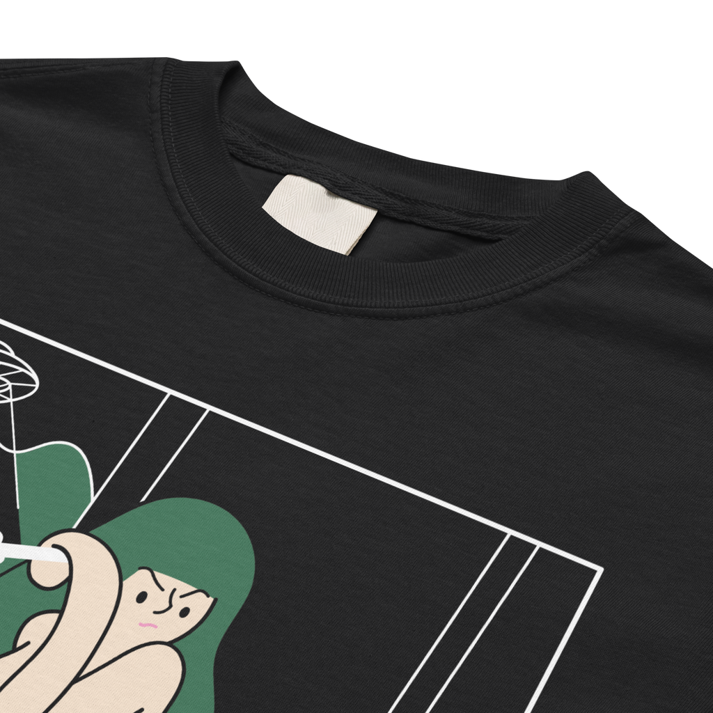 A GIRL AS GREEN AS THE TREES<br>Heavy Weight Tee