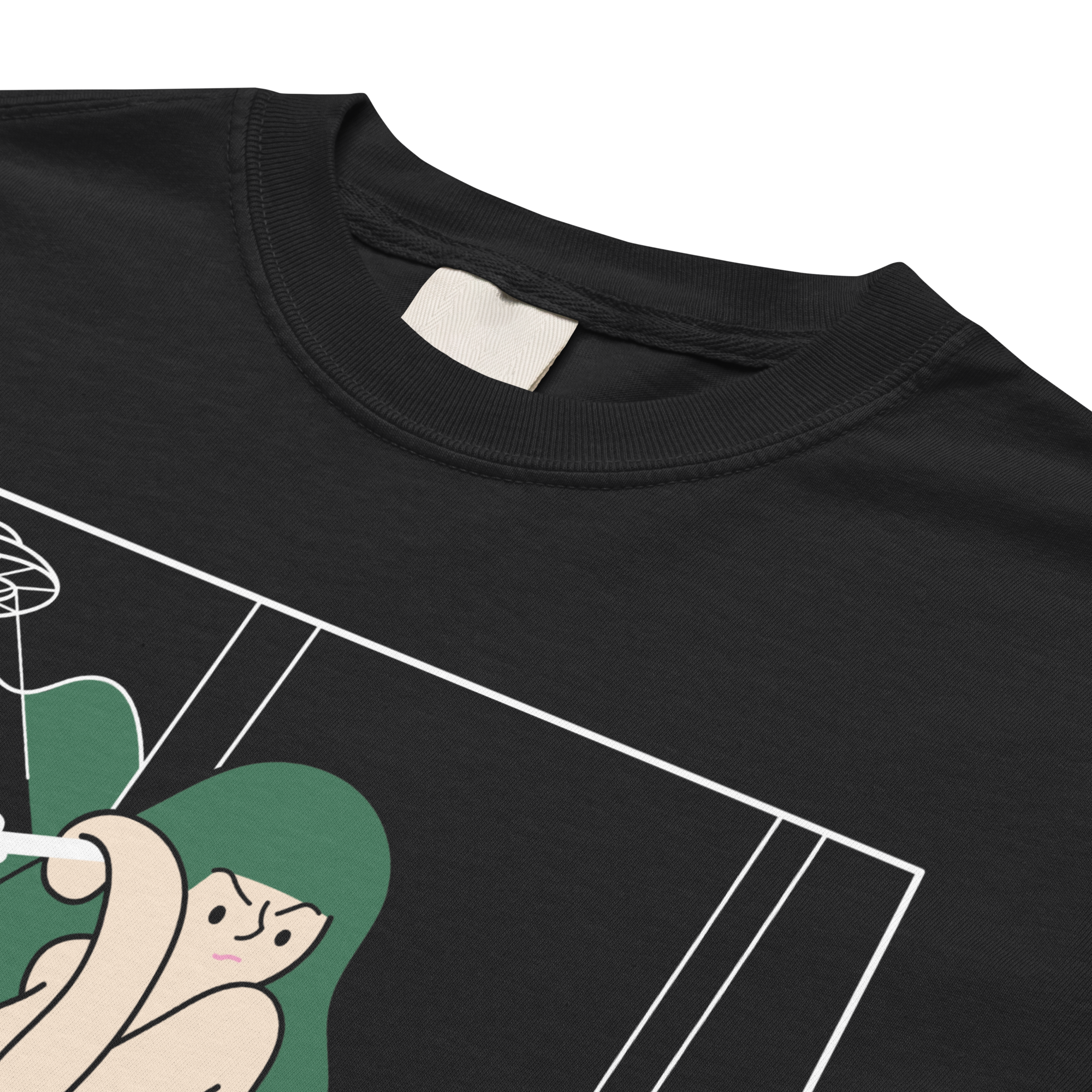 A GIRL AS GREEN AS THE TREES<br>Heavy Weight Tee
