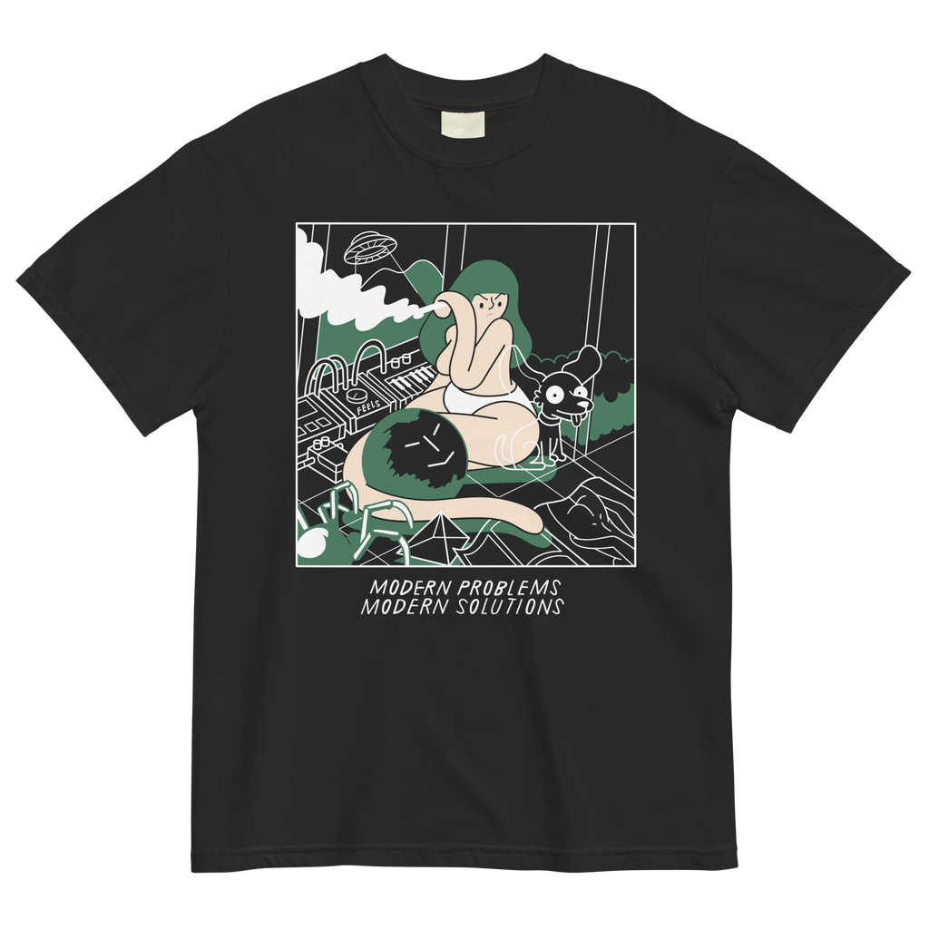 A GIRL AS GREEN AS THE TREES<br>Heavy Weight Tee