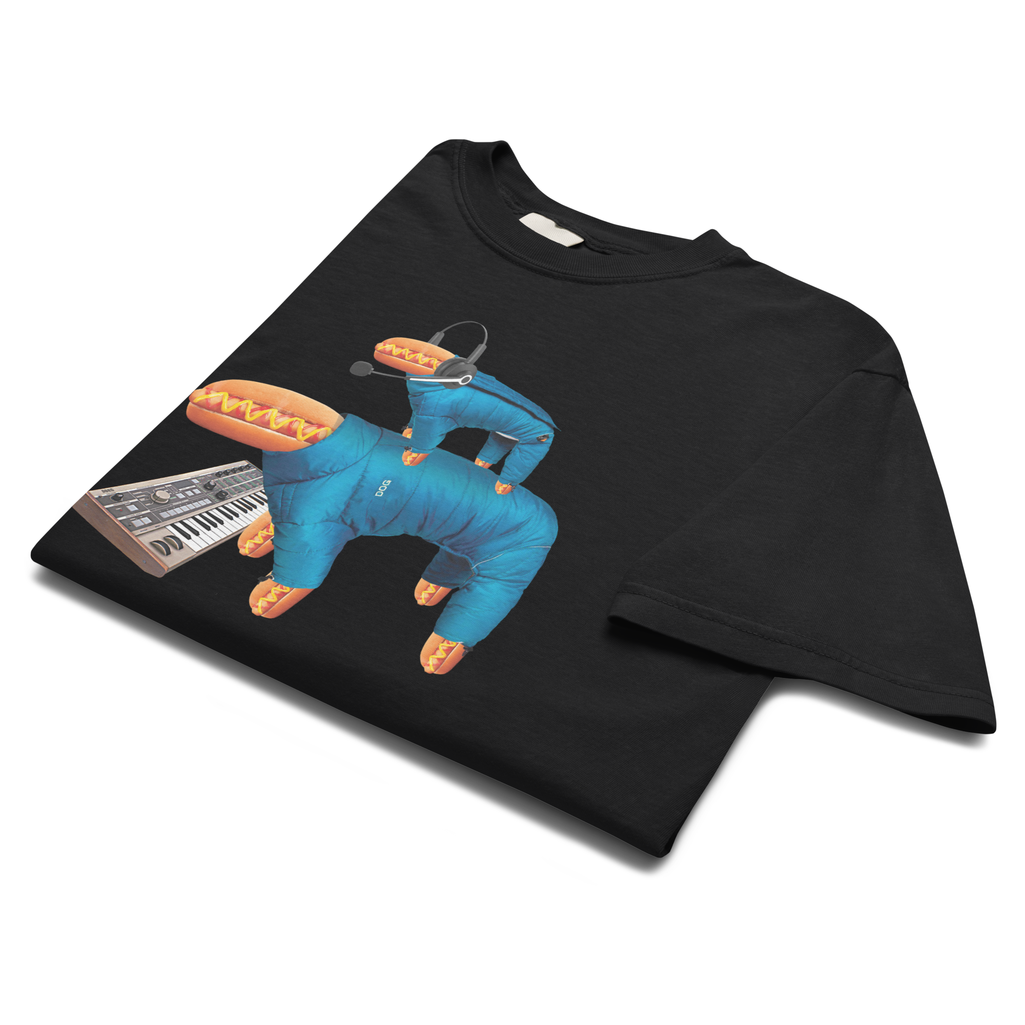 HERE COME THE WARM DOGS<br>Heavy Weight Tee - NEXT_ERROR