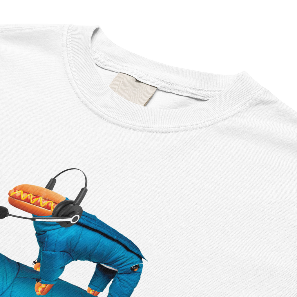 HERE COME THE WARM DOGS<br>Heavy Weight Tee - NEXT_ERROR