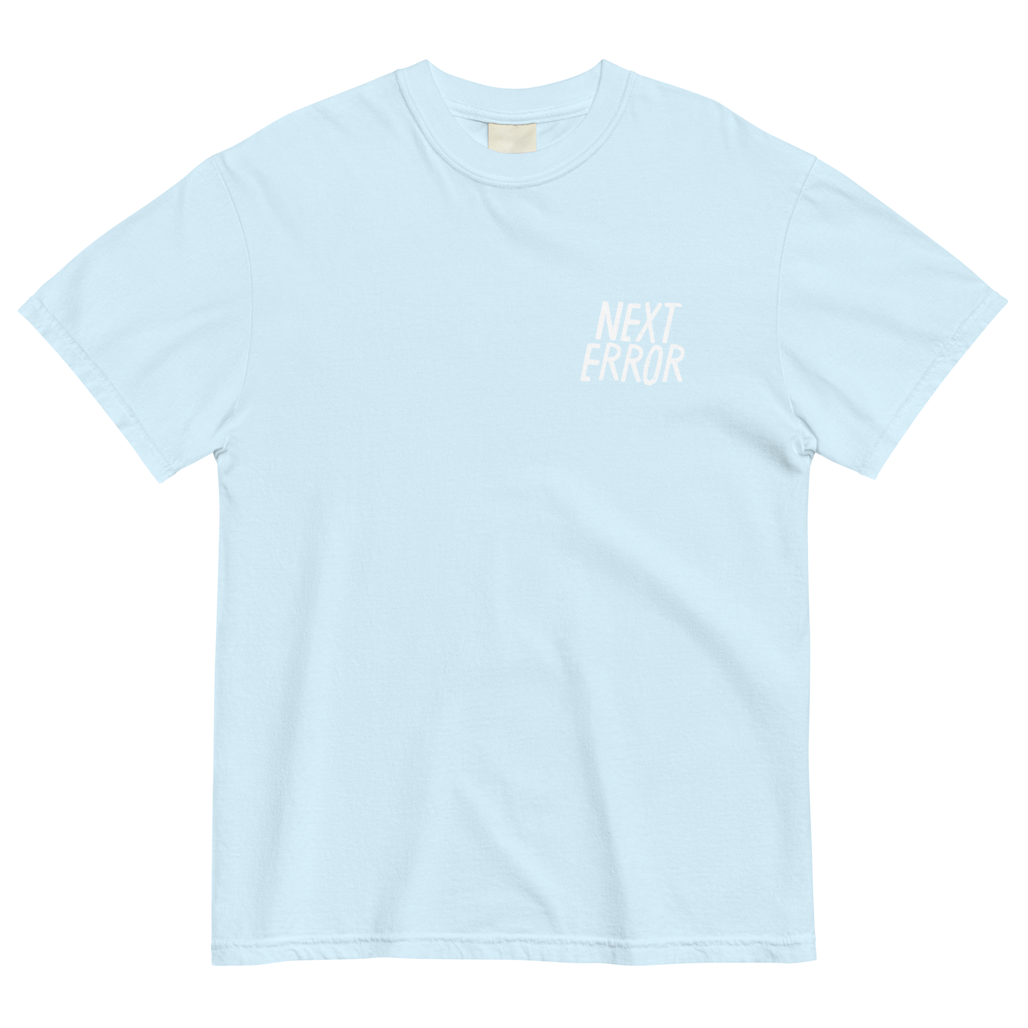 CHOOSE YR OWN ADVENTURE N.E LOGO<br>Heavy Weight Tee - NEXT_ERROR