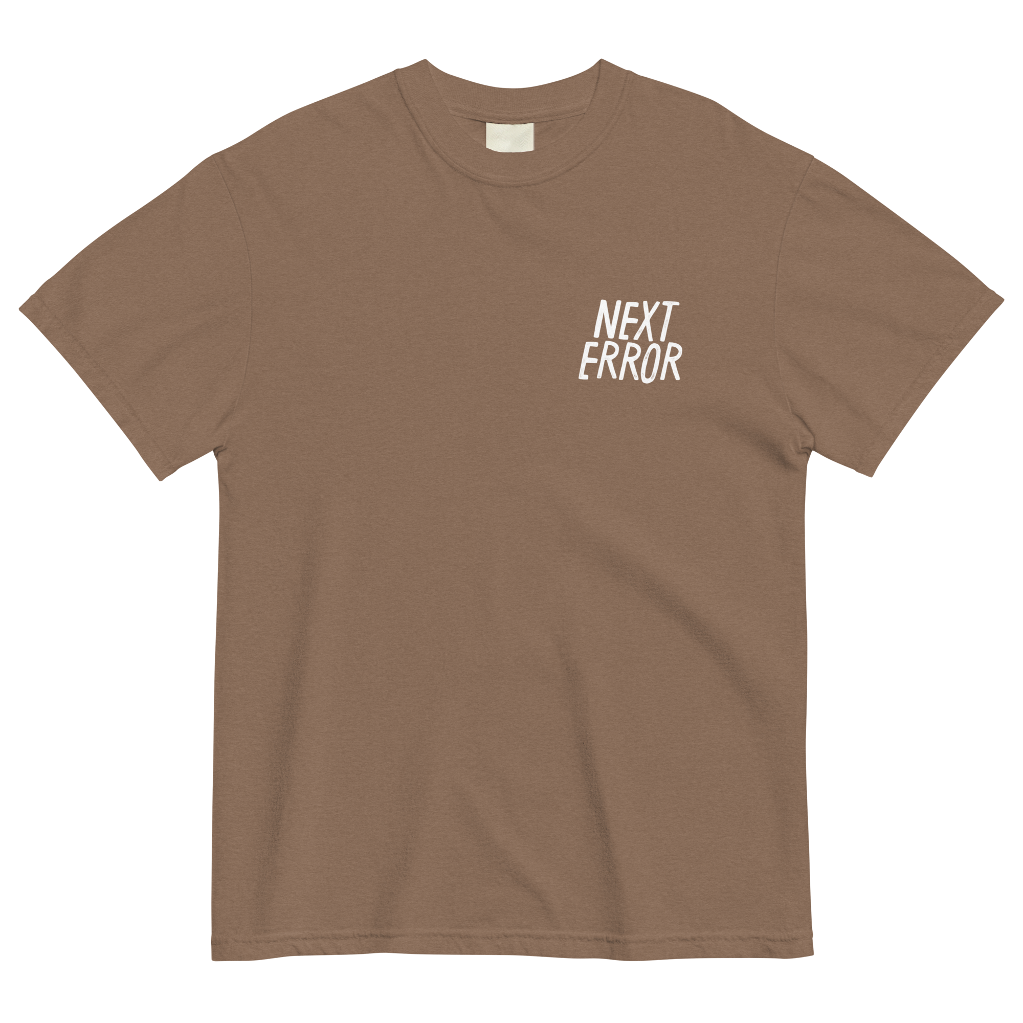 CHOOSE YR OWN ADVENTURE N.E LOGO<br>Heavy Weight Tee - NEXT_ERROR