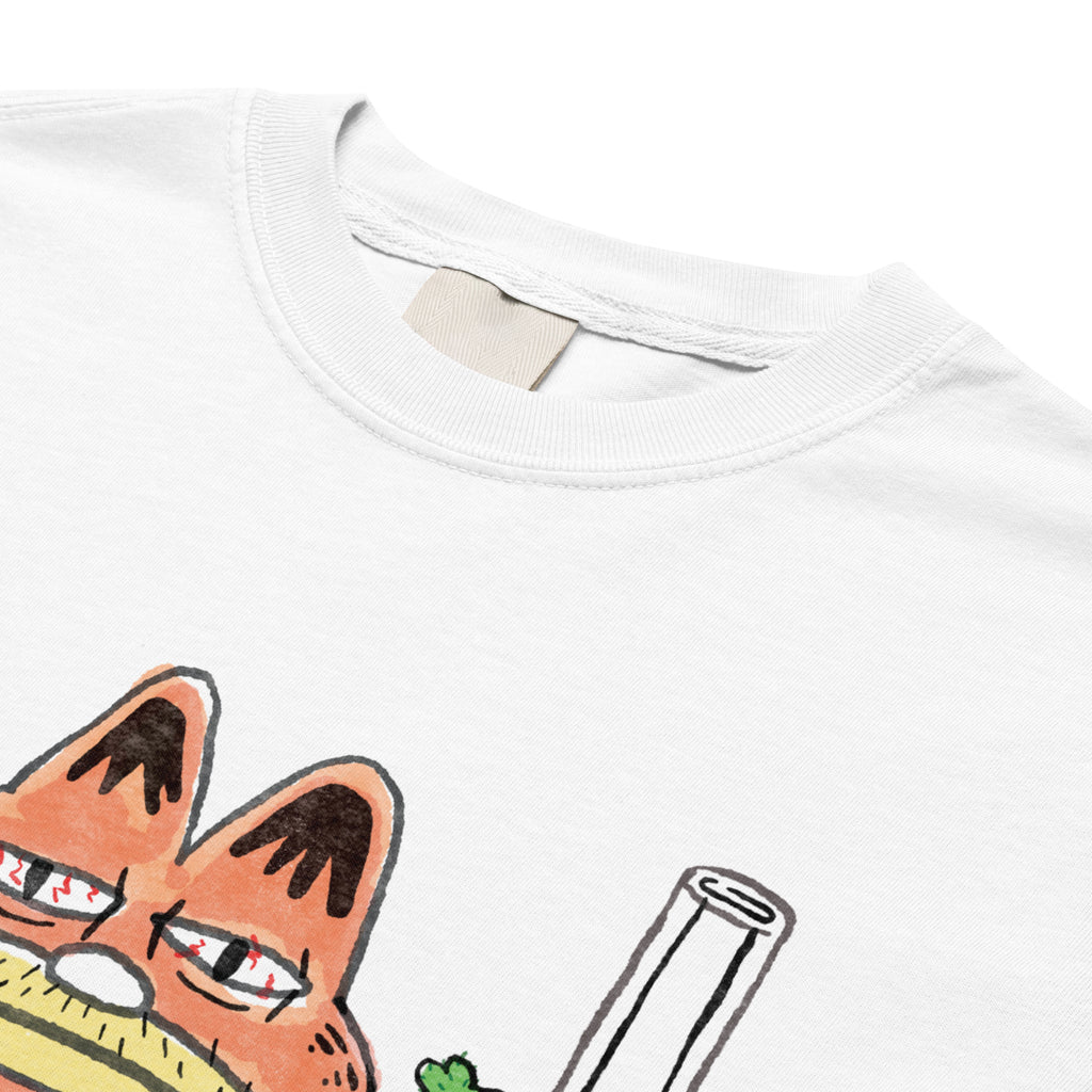 IT'S DANK - WHITE<br>Heavyweight Tee