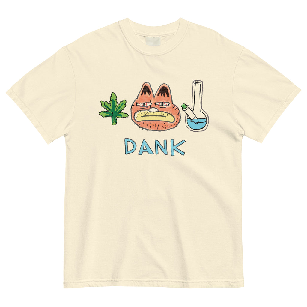 IT'S DANK - POST IT YELLOW<br>Heavyweight Tee