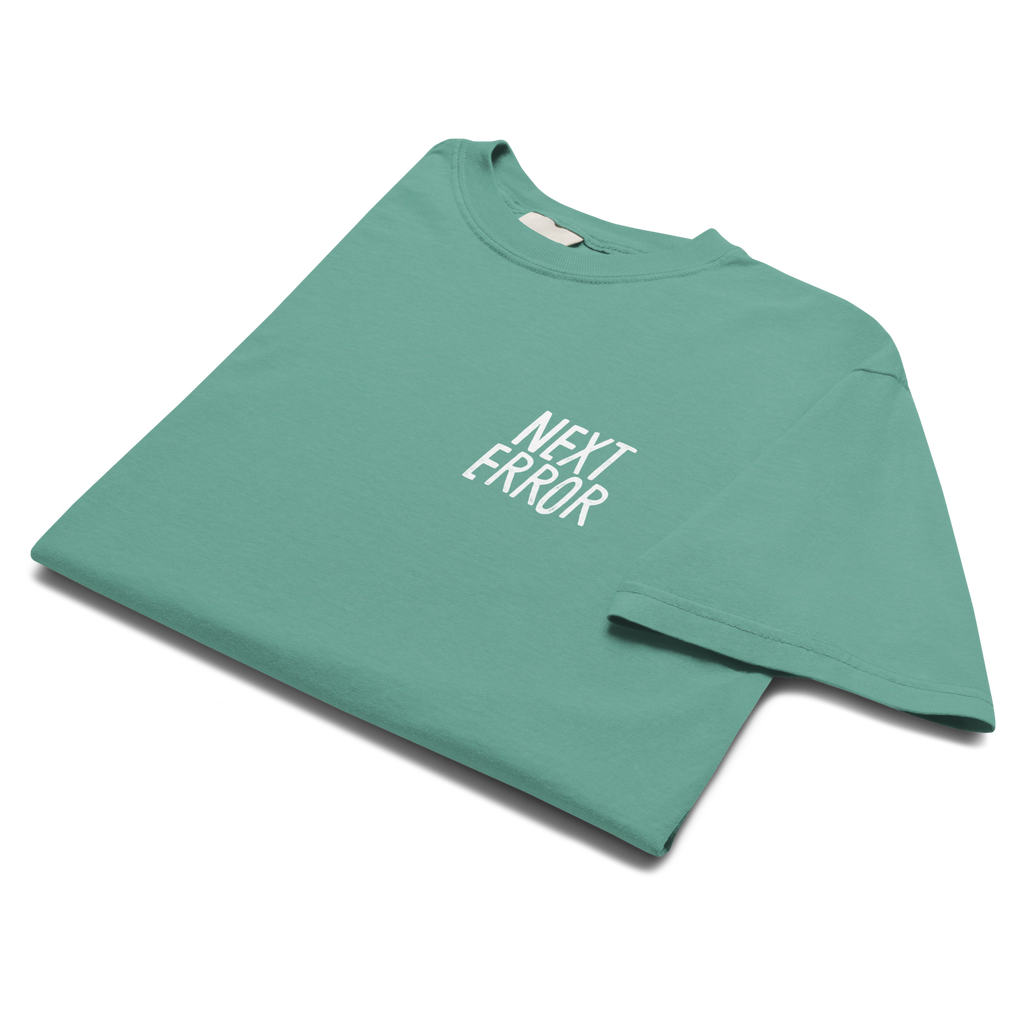 CHOOSE YR OWN ADVENTURE N.E LOGO<br>Heavy Weight Tee - NEXT_ERROR