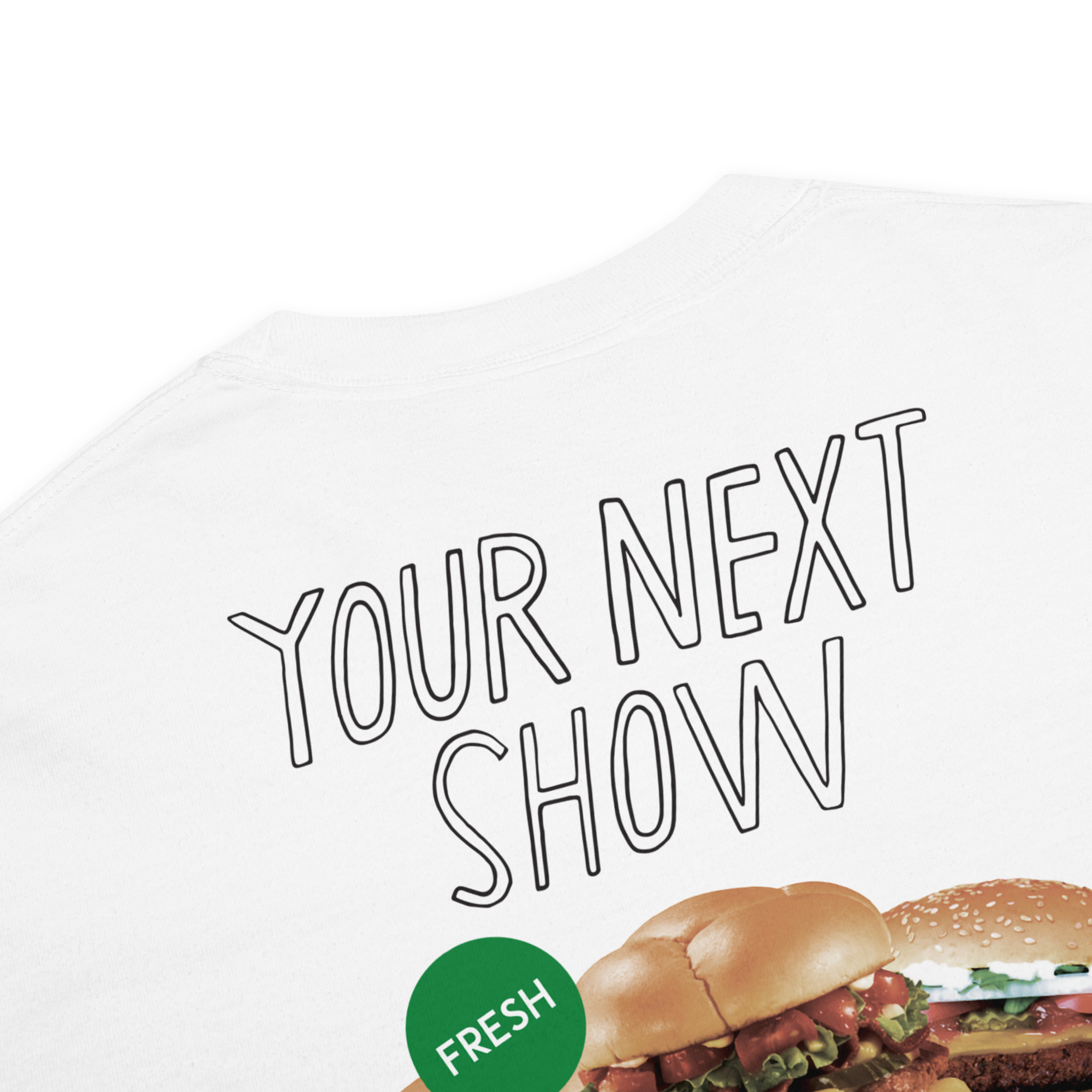 HERE COME THE WARM DOGS<br>Heavy Weight Tee - NEXT_ERROR