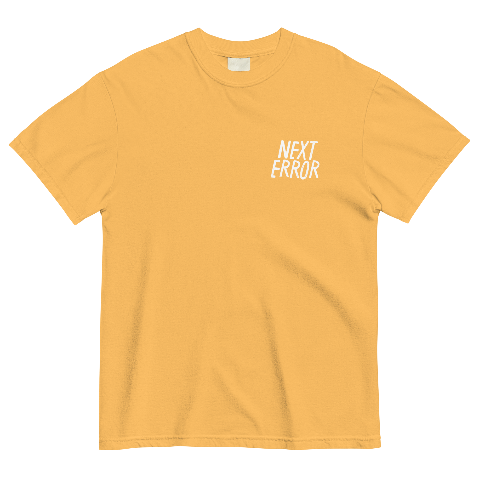 CHOOSE YR OWN ADVENTURE N.E LOGO<br>Heavy Weight Tee - NEXT_ERROR